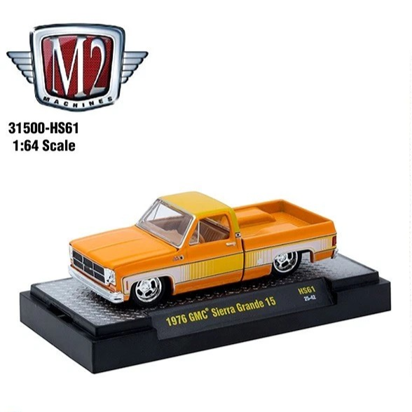 M2 Machines 1:64 scale 1976 GMC Sierra Grande 15 