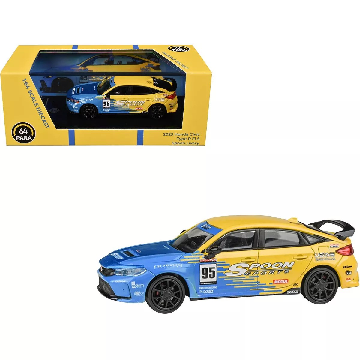 PARA64 1:64 scale 2023 Honda Civic Type R FL5 - Spoon Sports