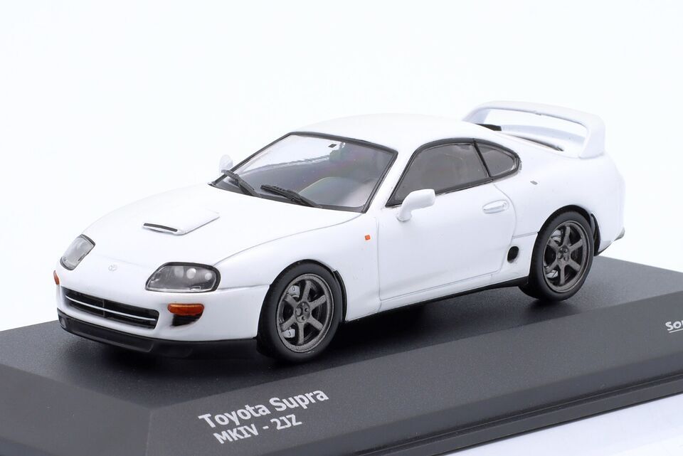 Solido 1:43 scale Toyota Supra MkIV 2JZ - super white